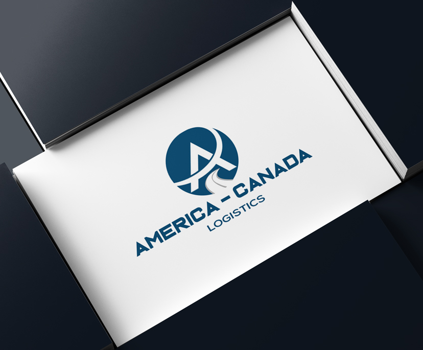 Logo design for America Canada Logistics