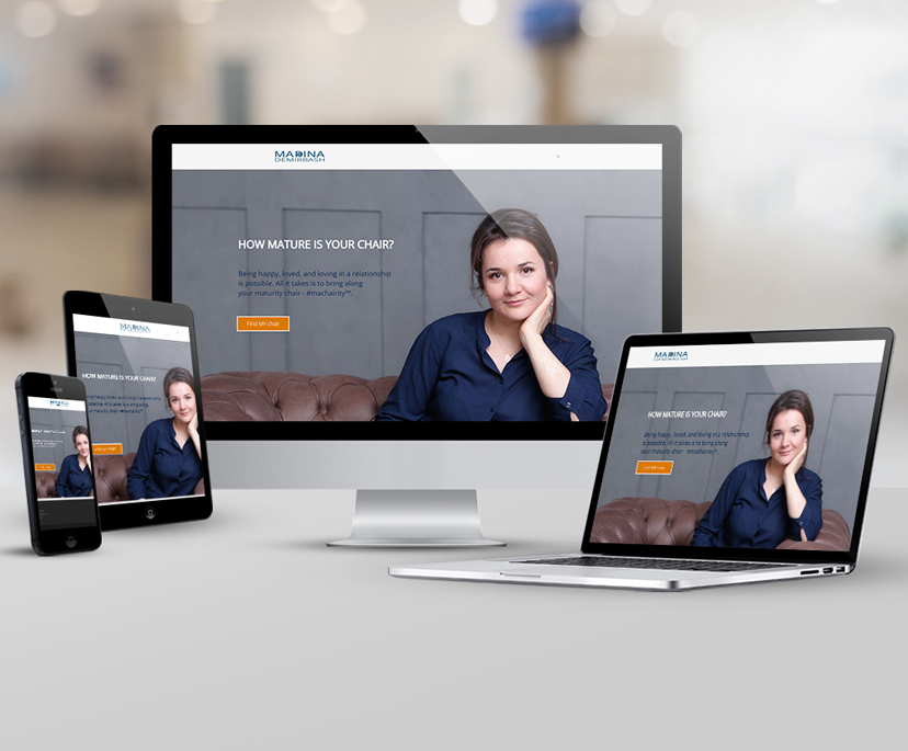 Psychology practitioner website design
